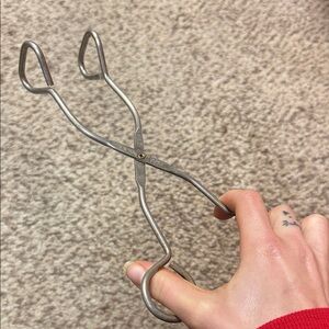Vintage Ekco Stainless Steel Tongs